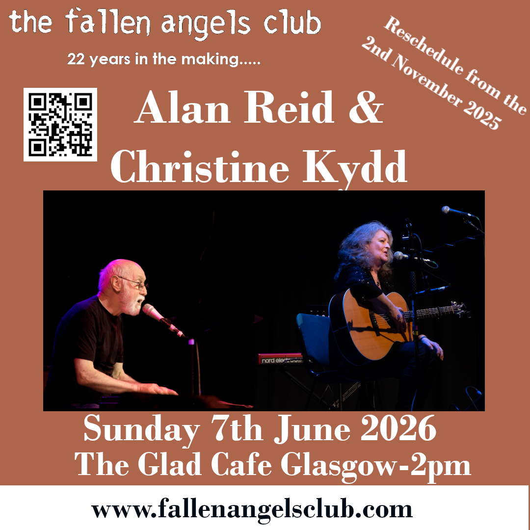 Alan Reid & Christine Kydd (matinee) at The Glad Cafe, Glasgow on